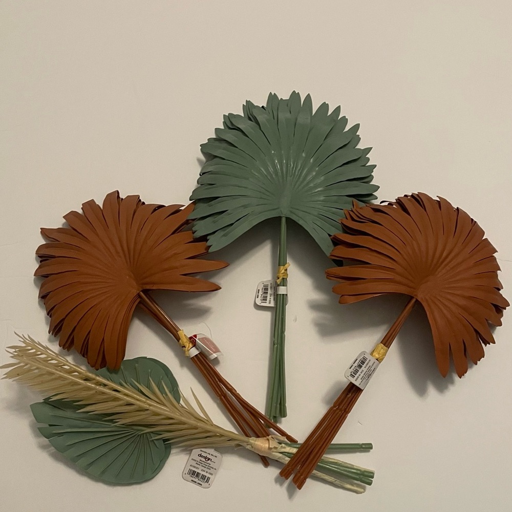 Target bullseye faux floral picks lot